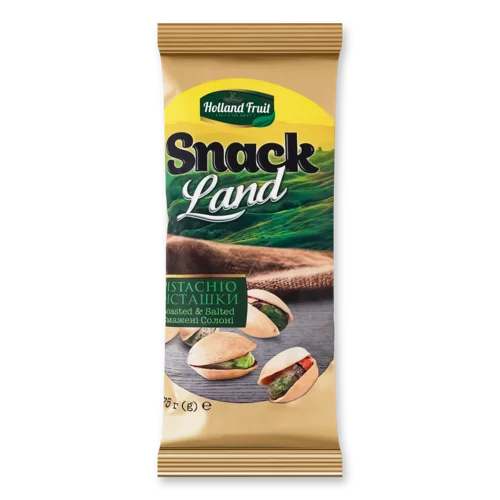 Горіхи Фісташки Смажені Солоні Snack Land, м/у 75г