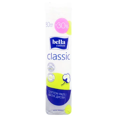 Диски ватні Bella Cotton Classic 80шт