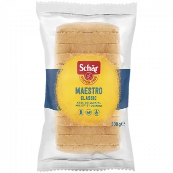 Хліб без глютена білий "Maestro Classic" Dr. Schar 300г