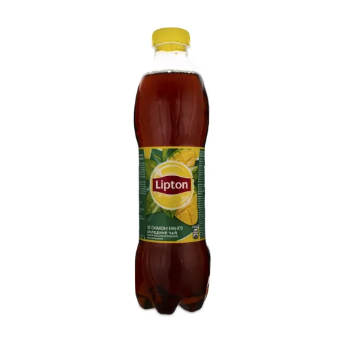 Напій безалкогольний негазований Холодний чорний чай зі смаком манго Lipton п/пл 1л