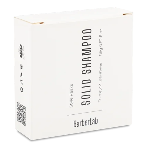 Шампунь Твердий Style Peaks BarberLab, 100г