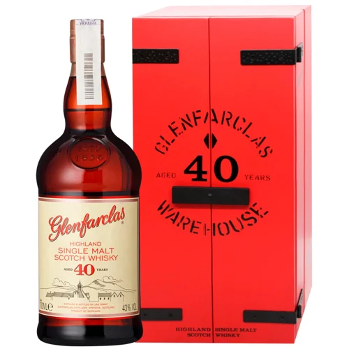 Віскі Glenfarclas 40 років 43% 0,7л