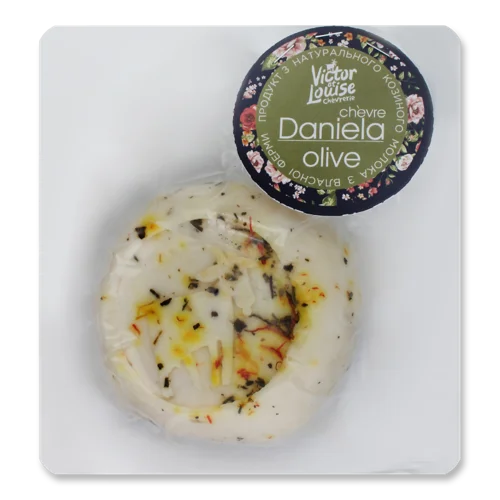 Сир Козячий Витриманий З Оливками Daniela Victor Et Louise, 40%