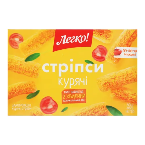 Стріпси курячі заморожені Легко! к/у 300г