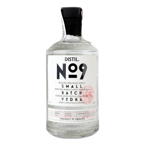 Горілка Вищого ґатунку 500мл 40% дистильована №9 пл