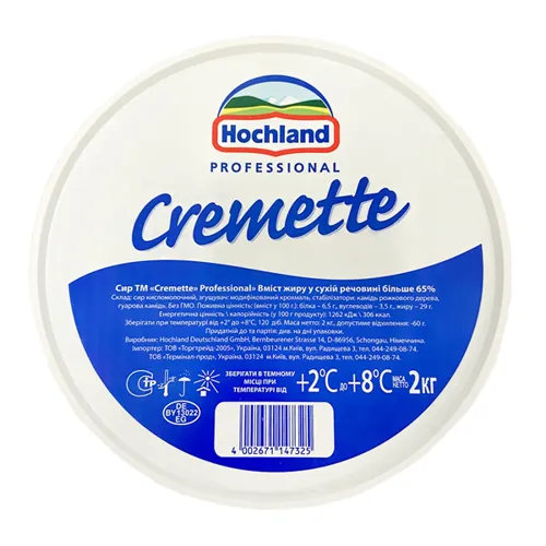 Крем-сир Cremette 2 кг
