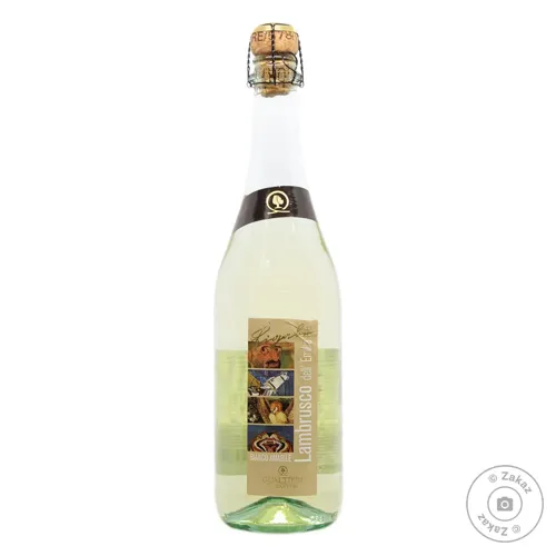 Вино ігристе La Cantina Lambrusco dell' Emilia Ligabue Bianco Amabile біле солодке 8% 0.75л