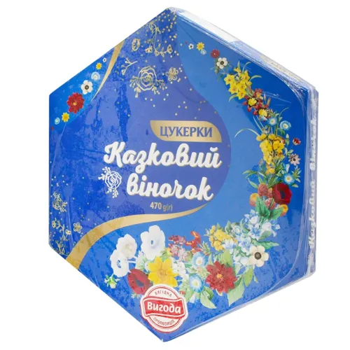 Цукерки Казковий Віночок Вигода 470г