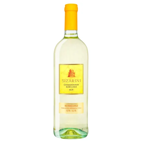 Вино Sizarini Chardonnay біле сухе 12% 0,75л