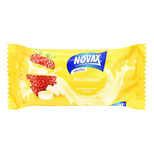 Мило тверде Novax Aroma Полуниця 140г
