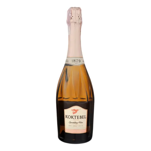 Вино ігристе 0.75л 10.5-12.5% біле напівсолодке Koktebel пл