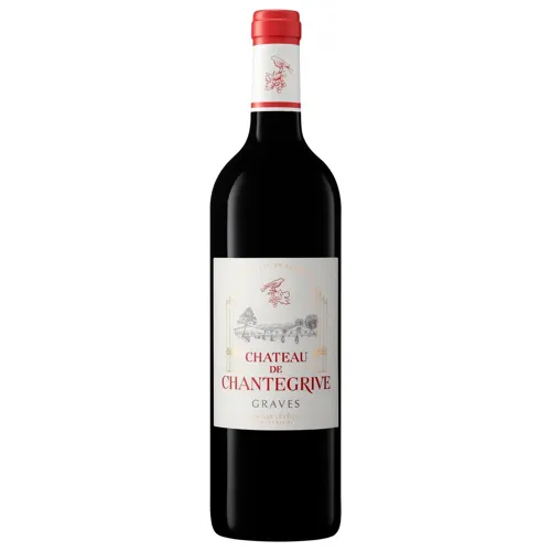 Вино Chateau De Chantegrive Rouge червоне сухе 13,5% 0,75л