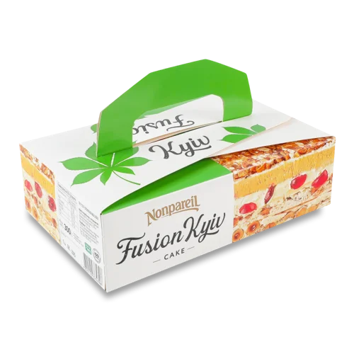 Торт Київський Фьюжн з Журавлиною В/К 300г