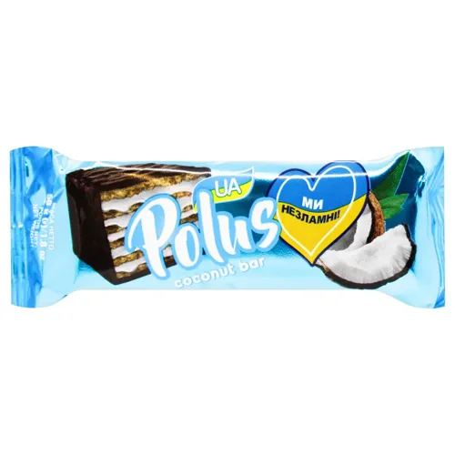 Торт Кокос вафельний глазурований 50г