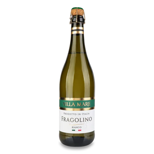 Напій Винний Ароматизований Fragolino Bianco, в/ґ, 0.75л, 7%