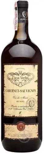 Вино Каберне-Совіньон червоне сухе Casa Veche, 1,5л