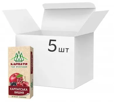 Чай Карпатс Вишня Карпати 20*1