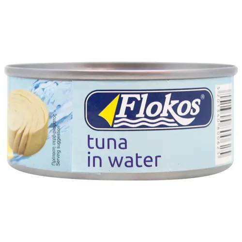 Тунець Flokos у власному соку 160г