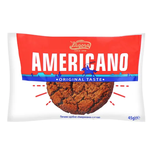 Печиво здобне з какао Americano Zagora м/у 45г