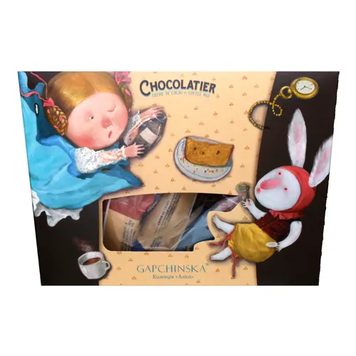 Цукерки Chocolatier Creme De Cacao&Coffee Mix Асорті коробка 180г