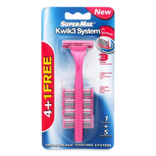 Голінь для Жінок Kwik3 System Super-Max, 1 шт