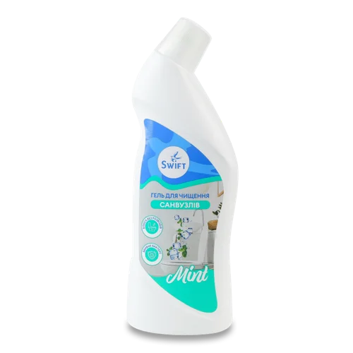 Гель для Чищення Санвузлів З Ароматом М'яти Swift, 750мл