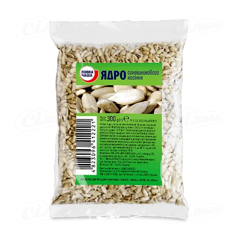 Насіння соняшнику «Повна Чаша»® ядро, 300г
