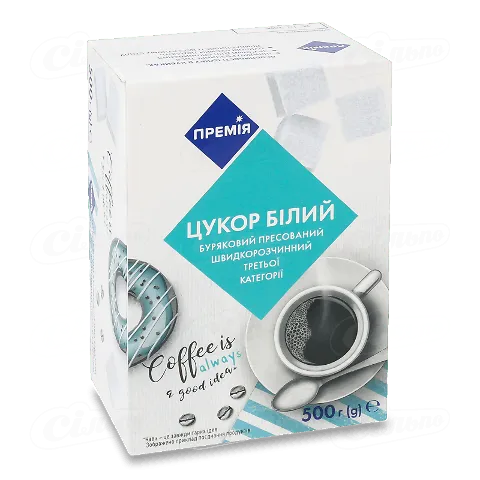 Цукор «Премія»® білий пресований швидкорозчинний, 500г
