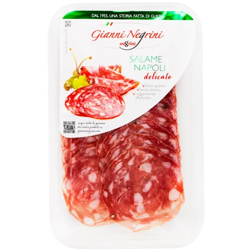Ковбаса NEGRINI Salame Napoli Нарізка 80 г
