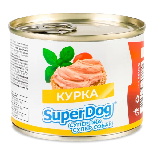 Корм Для Собак Паштет З Куркою В/ґ, 100 г
