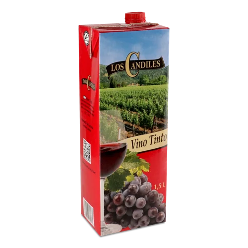 Вино Червоне Сухе Tinto Los Candiles, 12% в/ґ, 1.5л