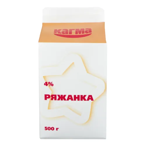 Ряжанка 4% Кагма т/п 500г