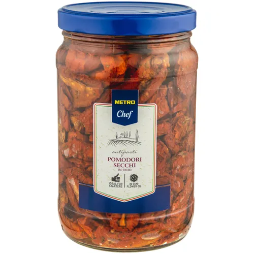 Помідори Metro Chef сушені половинки у олії 1600г