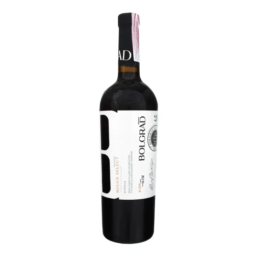 Вино 0.75л 9-13% червоне напівсолодке Rouge Select Bolgrad
