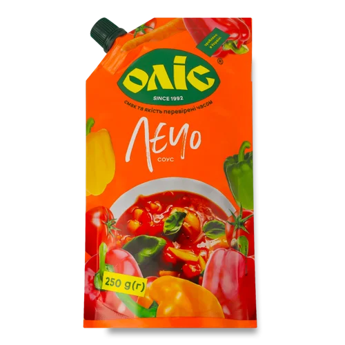 Соус Лечо, вищого ґатунку, в/к, 250 г