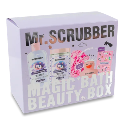 Подарунковий Набір Sweet Bilberry Mr.Scrubber 5шт, в/к