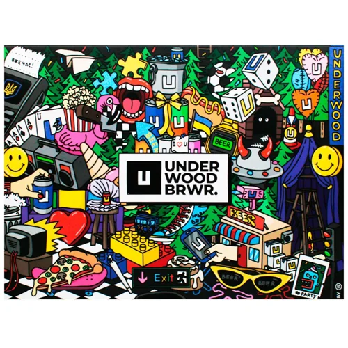 Набір пива Underwood Brewery Taste of Kyiv Beer Set 7шт*0,33л