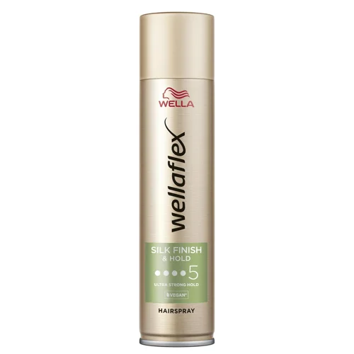 Лак для волосся Wellaflex Silk Finish&Hold ультрасильна фіксація 400мл