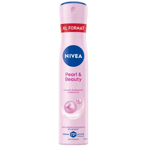 Антиперспірант аерозольний Nivea Pearl&Beauty 200мл