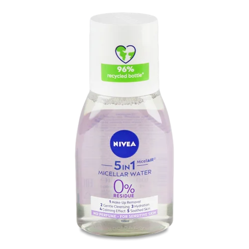 Міцелярна Вода для Чутливої Шкіри 5в1 MicellAIR Nivea, 100мл