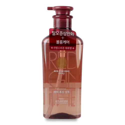 Шампунь для Волосся Prunus Mume Flower Red Ginseng Dong Ui Hongsam, 500мл