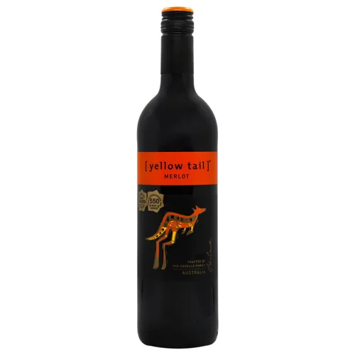 Вино Yellow Tail Merlot червоне сухе 13,5% 0,75л