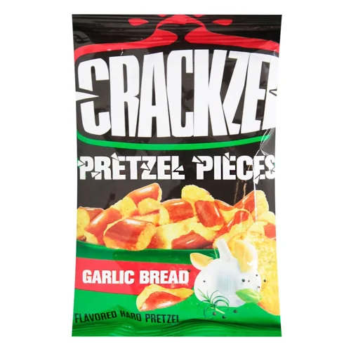 Кренделі Crackzel зі смаком часнику 65г