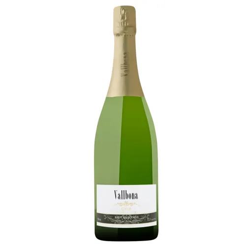 Вино ігристе Vallbona Cava Brut Seleccion біле брют 11,5% 0,75л