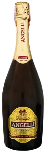 Вино ігристе 0.75л 10-13.5% біле солодке Dolce Blanco Angelli