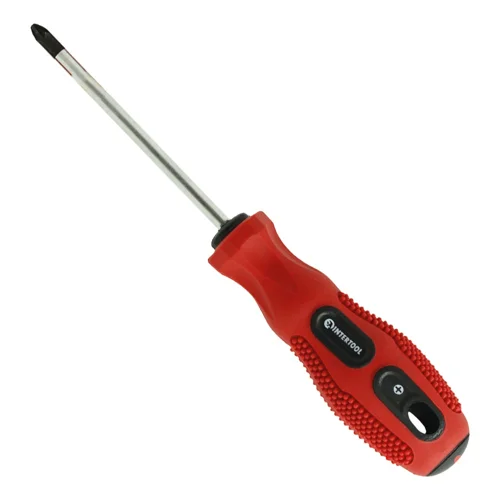 Викрутка хрестова Intertool PZ2 100мм