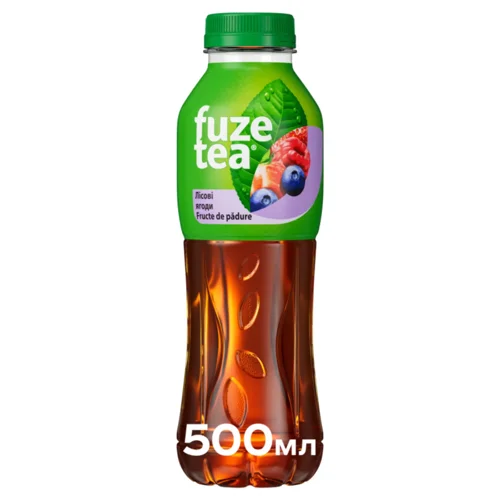 Чай холодний Fuze tea чорний зі смаком лісові ягоди