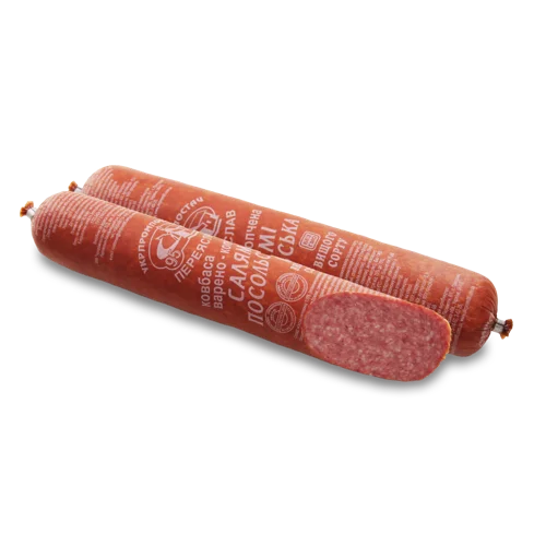 Ковбаса Салямі Посольська Укрпромпостач-95 Варено-Копчене, кг