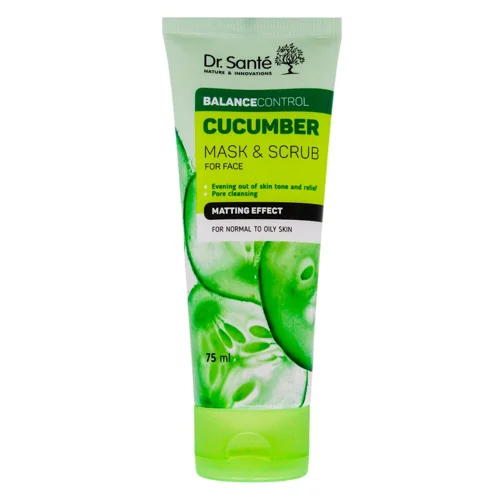Маска-скраб для обличчя Dr.Sante Cucumber 75мл