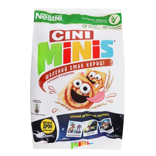 Сніданок готовий сухий Cini-Minis Nestle м/у 450г